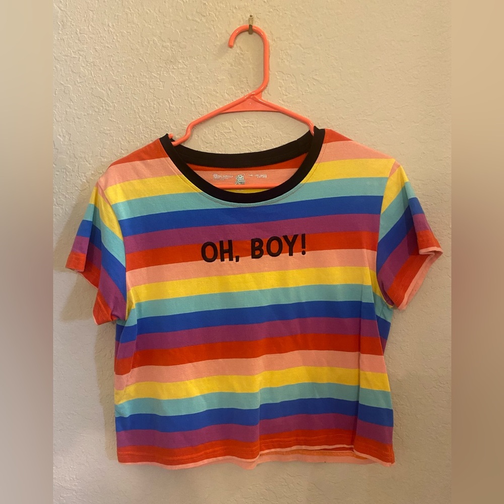 The Lost Bros Oh Boy Crop Top